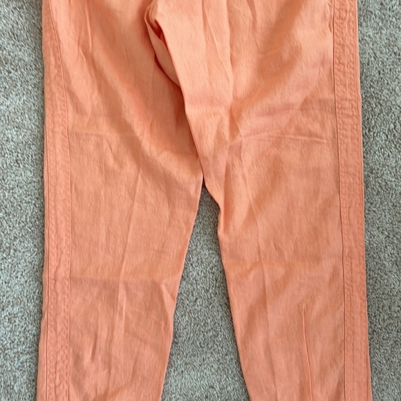 Athleta Cabo Linen Joggers - Cactus Peach - Picture 10 of 13